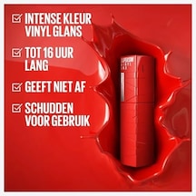 Maybellıne Super Ink Uzun Süre Kalıcı Likit Parlak Ruj - 55 Abanoz