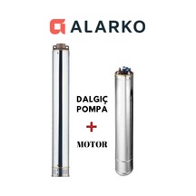 Alarko 4sd2/22 1,5hp 1,1 Kw Trifaze Dalgıç Pompa Çıkış Çapı 1 1/4"