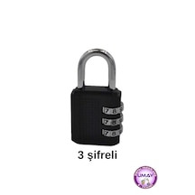 Şifreli Asma Kilit 38 Mm Dolap, Çekmece, Bavul Ve Çanta Kilidi Uz:5,5 Cm