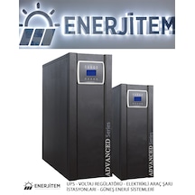 Ad 10 Kva, 10000 Va Online Ups 1f/1f 16 9 Ah Akü 5/15 Dakika
