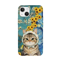 İphone 13 Mini Uyumlu Baskılı Şeffaf Telefon Kılıfı Koleksiyon: Cute Animals 1