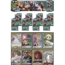 8 Paket One Piece Card Game Op08 Two Legends Bandai Booster Pack Japonca 48 Kart