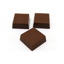 Dark Brown Dökme Fındık Parçacıklı Sargılı Kare Sütlü Çikolata 1 KG
