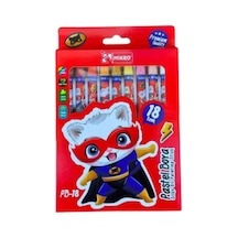 Pb-18 Pastel Boya 18 Renk Çok Renkli