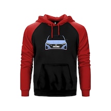 Hyundai İ20n Kırmızı Renk Reglan Kol Sweatshirt / Hoodie