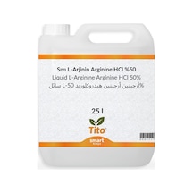 Sıvı L-arjinin Arginine Hcl %50lik 25 Litre