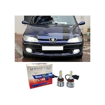 Peugeot 306 Led Xenon Kısa Far Ampulü H7 Duo Yeni Seri Beyaz 1996+
