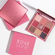 Rose Dune 9 Yüksek Pigmentli Tonlu Göz Farı Paleti Çok Yönlü Göz Farı Paleti Pembe Ve Ebegümeci Tonlarında Yumuşak Ve Yoğun Hipnotize Etmek İçin Çok Yönlü Göz Farı Paleti 0,28 Oz Belirtilmemiş