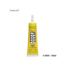 E8000 Telefon Ekran Lens Cam Kasa Kapak Yapıştırıcı-Şeffaf 50 ML N11.83