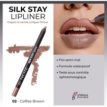 Cosmetics Silk Stay Lipliner Suya Dayanıklı İpeksi Dudak Kalemi - 02 Warm Nude Çok Renkli