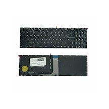 Msi İle Uyumlu Gs63vr 7rf Stealth Pro 4k -266tr Notebook Klavye Işıklı Siyah Tr