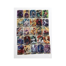 Cantex Tech Anime Naruto Oyun Karti 25 Adet Esnek Kırılmaz Parlak Kart