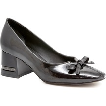 Gedikpaşalı Tnl 24k 16 Siyah Rugan Bayan Ayakkabı Bayan Klasik