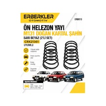 Ön Helezon Yayı M131 Doğan Kartal Şahin Sarı Beyaz 2'li Set Crx21361 - Erb872