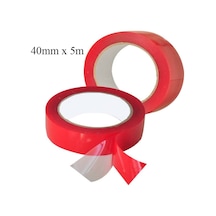 Çift Taraflı Silikon Şeffaf Bant 40 Mm X 5 M (260232305)