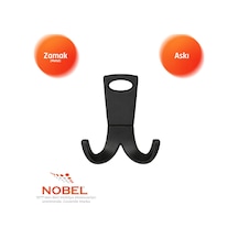 Seylan Askı, Metal Vestiyer Askısı, 111 Gr, Dolap Ve Duvar Askılığı, Matsi Yah Vidalı
