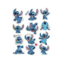 Lilo And Stitch Temalı Laptop Telefon Tablet Sticker Seti 1