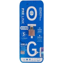 Acl Data Aktarıcı Mikro Usb 3.0 Acu-03 2256 - 5 Adet