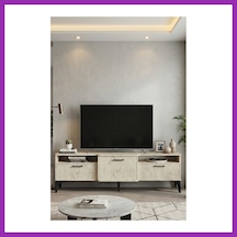 Bezos Mistral Tv Sehpası Suntalam Ekru 160x40 Cm Bty