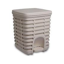 Pedallı Çöp Kovası 9 Lt - Bej M-e54-09 Diğer