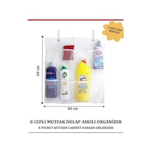 8 Cepli Mutfak Dolap Organizeri