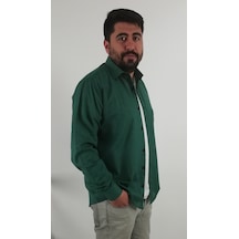Tousus Regular Fit Pitikareli Vual Erkek Gömlek Kls-4016-tss Yeşil