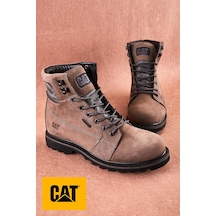 Caterpillar Grey Nubuk Hakiki Deri Kadın Bot & Bootie Cat1111122601 001