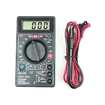 Marxlow Dt-830d Dijital Multimetre Avometre - Digital Ölçü Aleti - Akım, Voltaj, Direnç Ölçer - Siyah Ölçü Ale