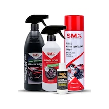 Demirtozu & Seramik Katkılı Hızlı Ve Pratik Cila & Susuz Motor Temizleme Ve Koruma Spreyi & Cil