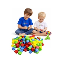 Tik-tak Yapı Seti Birbirine Geçen Renkli Parçalar 500 Parça 3+ Lego Oyuncak