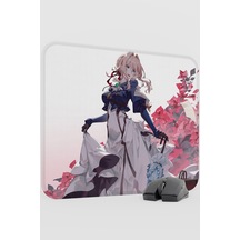 Violet Evergarden Anime V3 - 48x40 Xl Gaming Kauçuk Kaymaz Taban Mouse Pad Fare Altlığı
