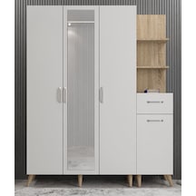 Açelya Portmanto Vestiyer Ayakkabılık Mb-180cm Montaj Dahil M3