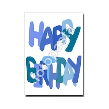 Yenilebilir Resim Baskısı Happy Birthday 02