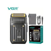 Dashanshop Vgr V-363 Erkekler İçin Profesyonel Şarj Edilebilir Kablosuz Elektrikli Tıraş Makinesi Black V363