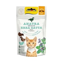 Gimcat Crunchy Snacks Ördek Ve Kedi Otlu Tahılsız Kedi Ödülü 50 Gr