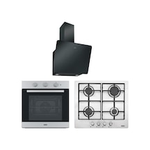 Franke FSL 82 H XS - FHNL 604 4G XS E - FPJ 615 V BK A Ankastre Set