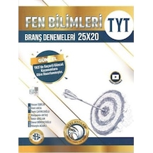 2025 Bilgi Sarmal Yayınları Tyt Fen Bilimleri 25 X 20 Branş Denemeleri