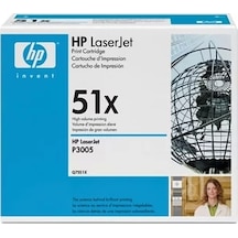 HP 51X BLACK SİYAH 13.000 SAYFA TONER Q7551X