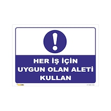 Her Iş Için Uygun Olan Aleti Kullan - Isg Levhası