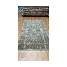 El Dokuma Afghan Halısı Gri