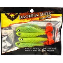 Captain 3557 Viper Soft 8.5cm Levrek Silikonu 4 Lü Paket Renk:1