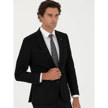 Cacharel Siyah Slim Fit Ceket