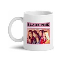 Blackpink Tasarımlı Kupa Bardak D02 Beyaz