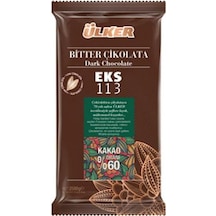 Ülker Bitter Kuvertür Çikolata %60 Eks 113 2,5 Kg