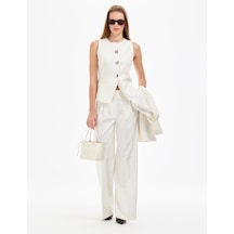 Pierre Cardin Kadın Ekru Pantolon 50320351-vr019