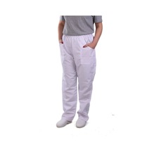 Eser - Alpaka Pantolon - Beli Lastikli - Beyaz