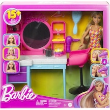 Hkv00 Barbie Muhteşem Kuaför Oyun Seti Standart