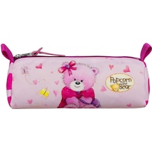 Popcorn The Bear Pembe Kalem Çantası - 2083 Popcorn The Bear Pembe Kalem Çantası - 2083