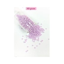 Dökme Cam Kum Boncuk 11/0 2 Mm - 60 Gram - Açık Pembe - Bnc043