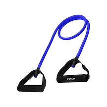 Delta 120 Cm Tutacaklı Hafif Sert 7 10 Mm Pilates Direnç Lastiği Mavi